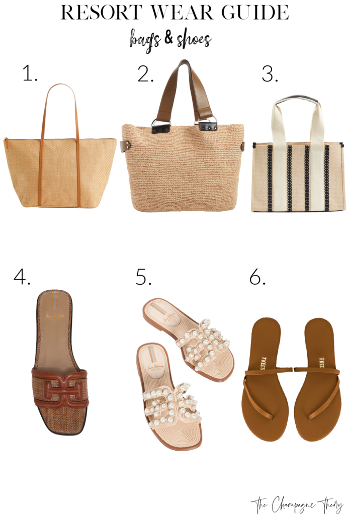 Resort Wear Guide: Bags & Shoes