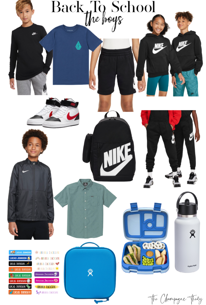 Back to School: For the Boys