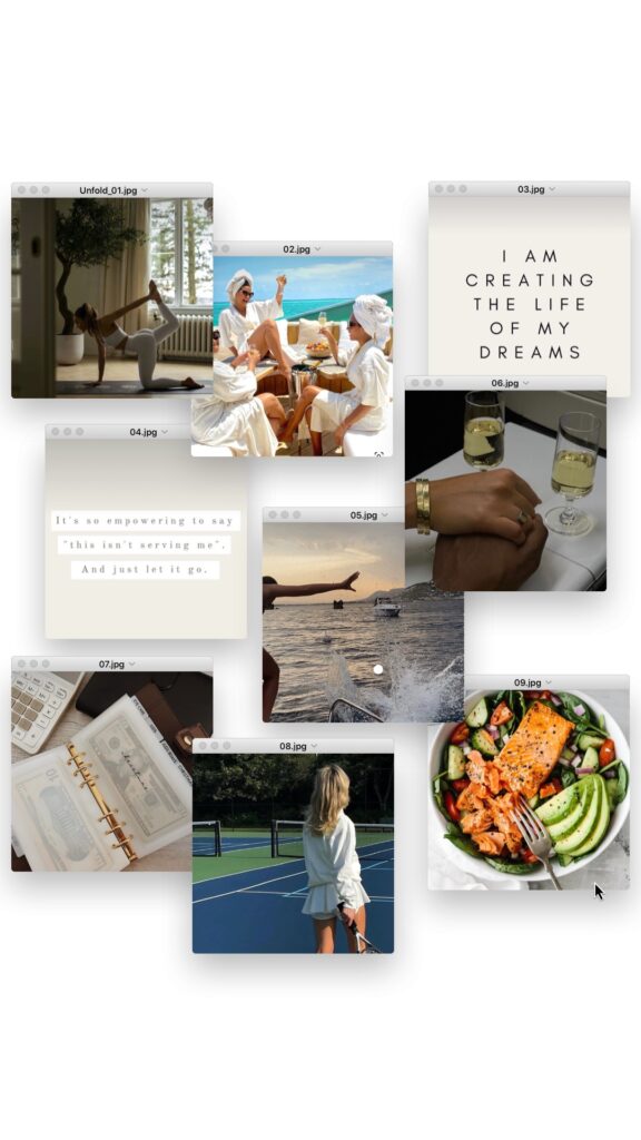 Heather & Alix’s 2024 Vision Boards
