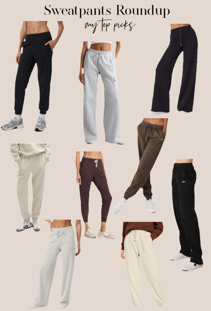 Sweatpants Roundup // My Top Picks