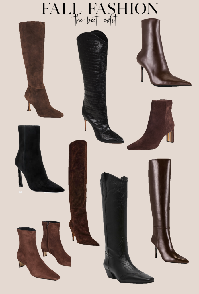 Fall Fashion // The Boot Edit